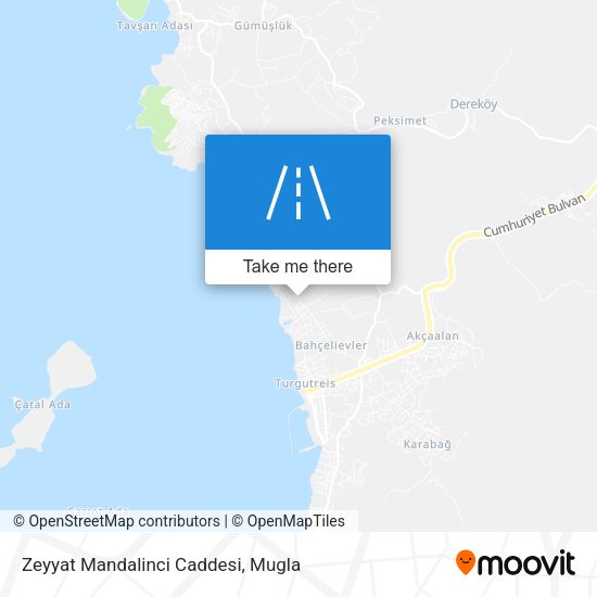 Zeyyat Mandalinci Caddesi map