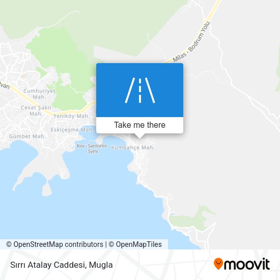 Sırrı Atalay Caddesi map