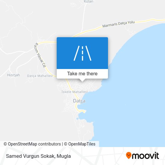 Samed Vurgun Sokak map