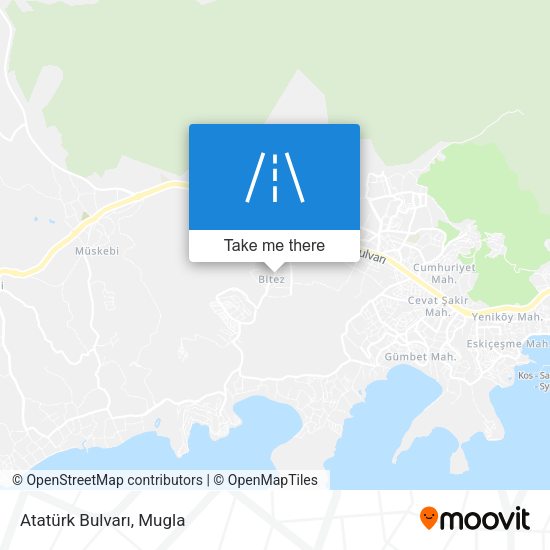 Atatürk Bulvarı map