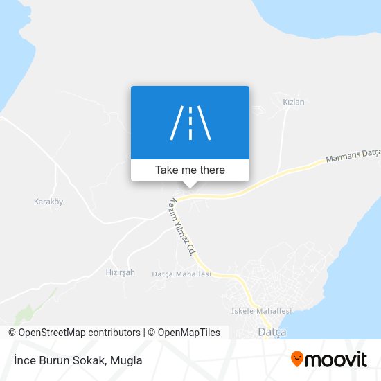 İnce Burun Sokak map
