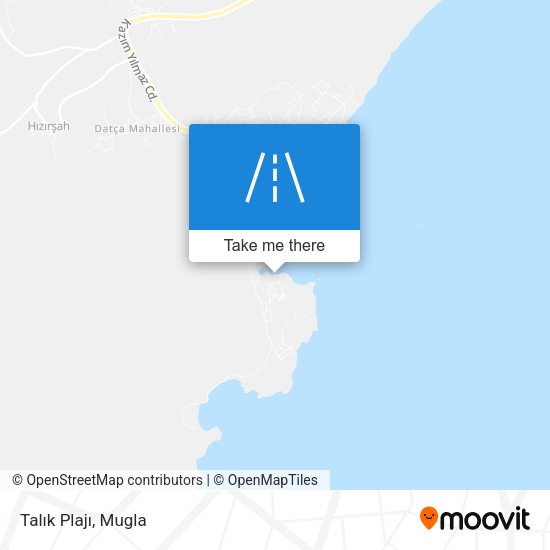 Talık Plajı map