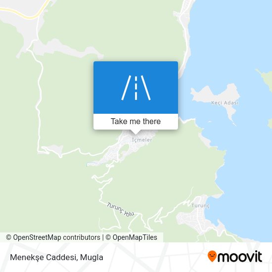 Menekşe Caddesi map