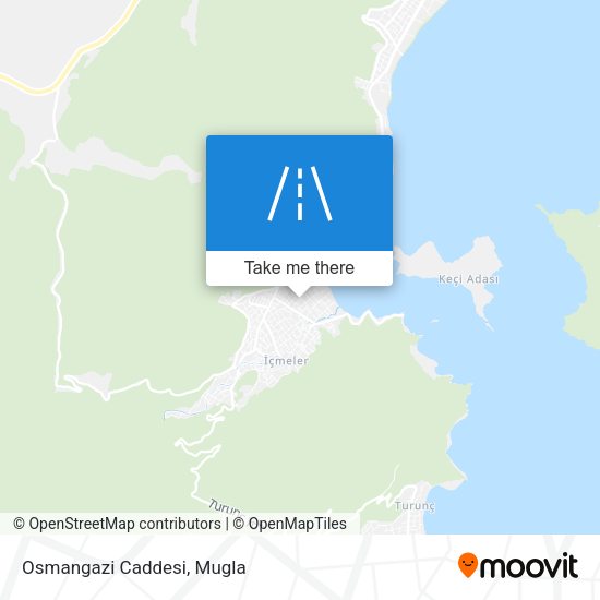 Osmangazi Caddesi map