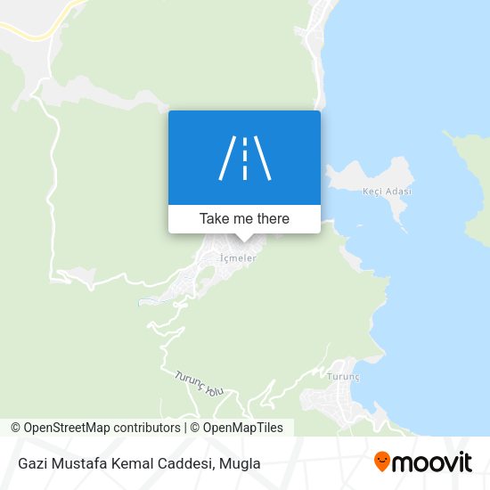 Gazi Mustafa Kemal Caddesi map