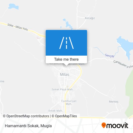 Hamamardı Sokak map