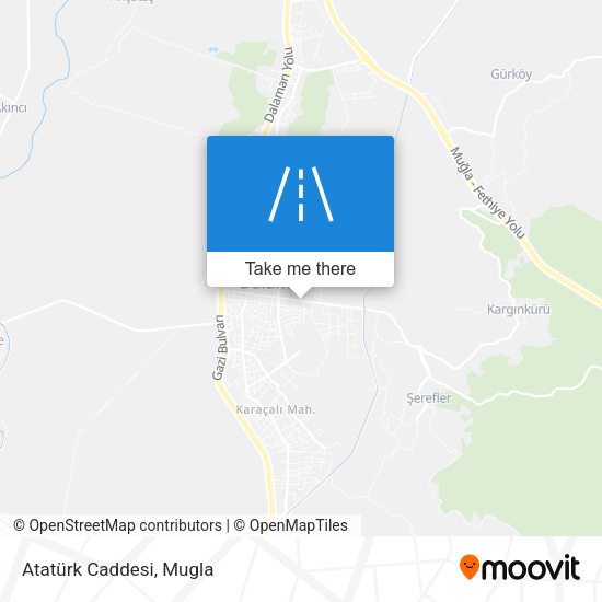 Atatürk Caddesi map
