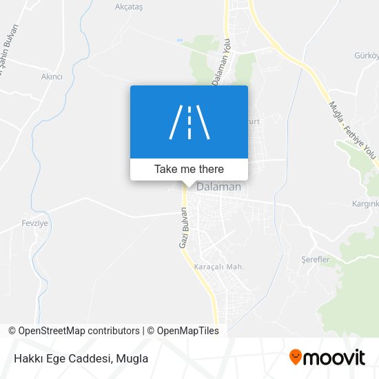 Hakkı Ege Caddesi map
