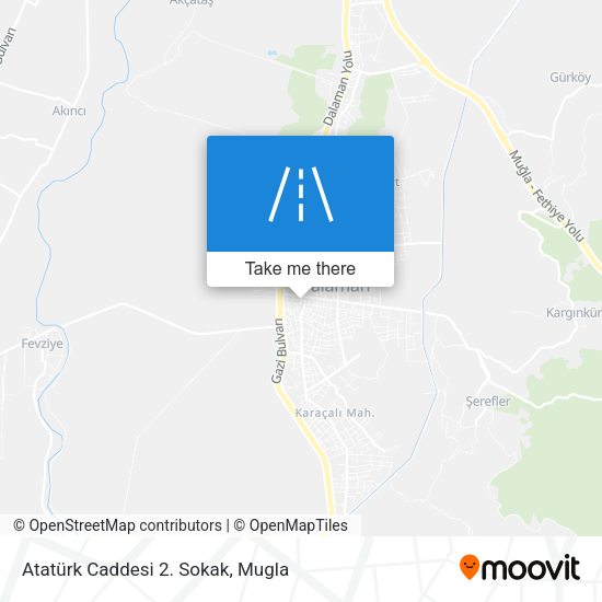 Atatürk Caddesi 2. Sokak map