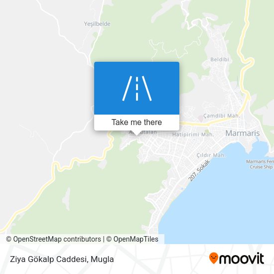 Ziya Gökalp Caddesi map