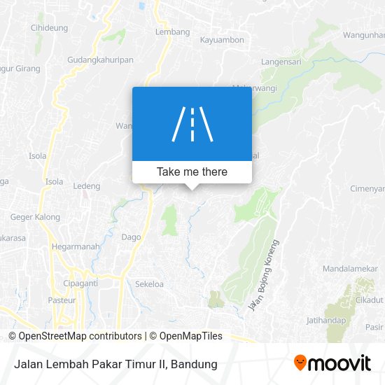 Jalan Lembah Pakar Timur II map