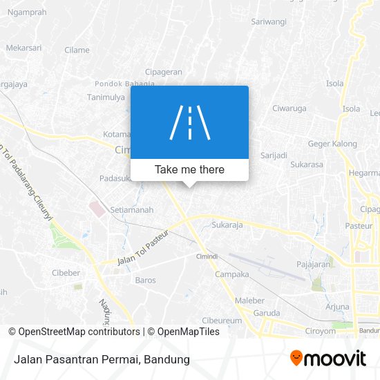 Jalan Pasantran Permai map