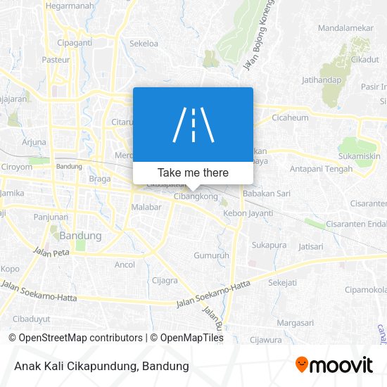 Anak Kali Cikapundung map