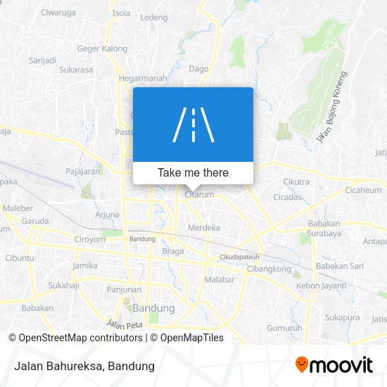 Jalan Bahureksa map