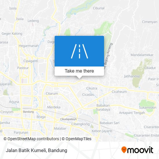 Jalan Batik Kumeli map