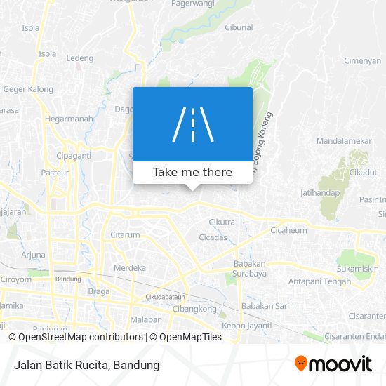 Jalan Batik Rucita map