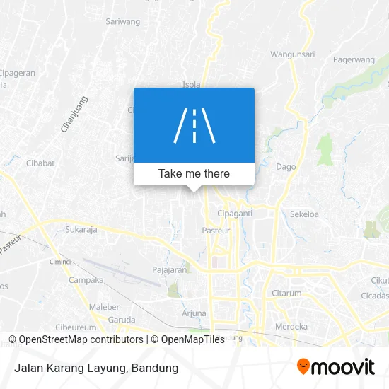 Jalan Karang Layung map