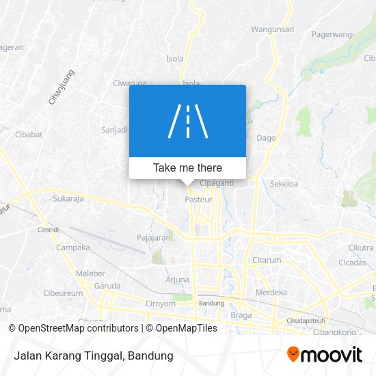Jalan Karang Tinggal map