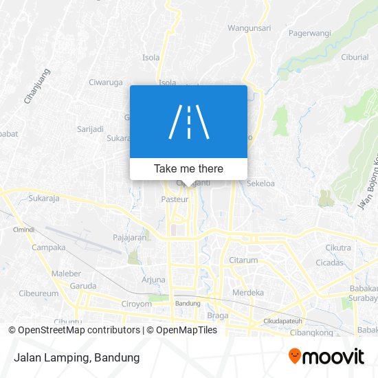 Jalan Lamping map