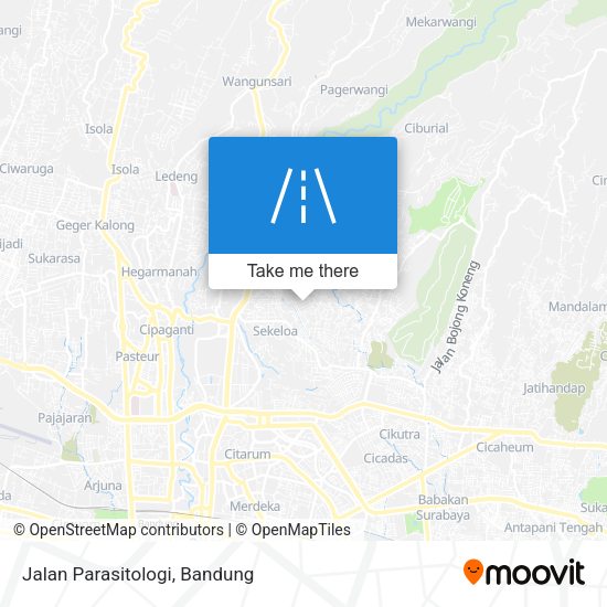 Jalan Parasitologi map