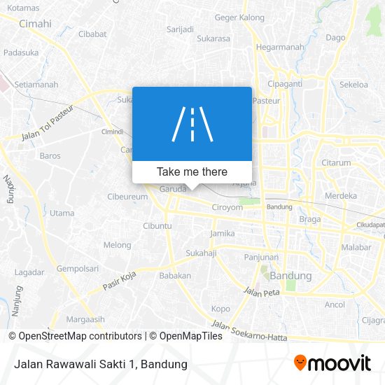 Jalan Rawawali Sakti 1 map
