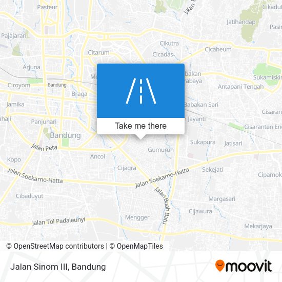 Jalan Sinom III map