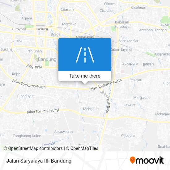 Jalan Suryalaya III map