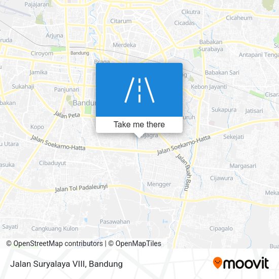 Jalan Suryalaya VIII map