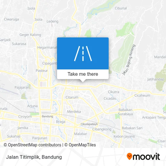 Jalan Titimplik map