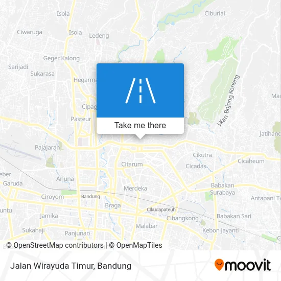 Jalan Wirayuda Timur map