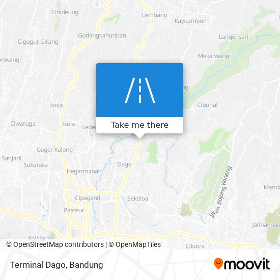 Terminal Dago map