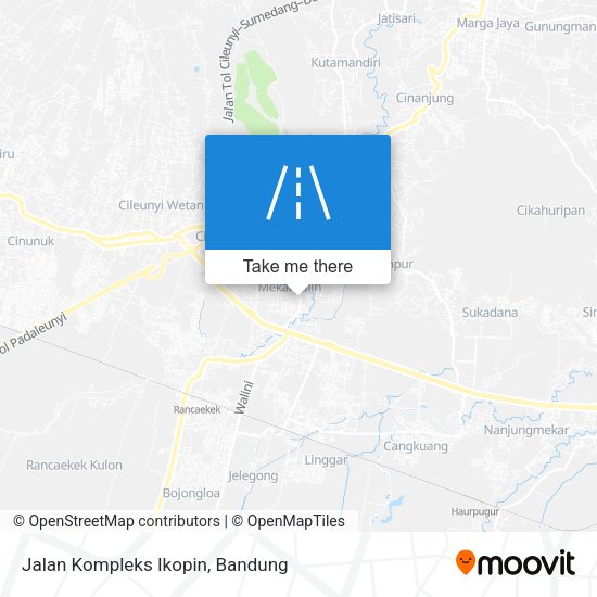 Jalan Kompleks Ikopin map