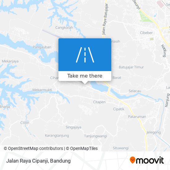 Jalan Raya Cipanji map