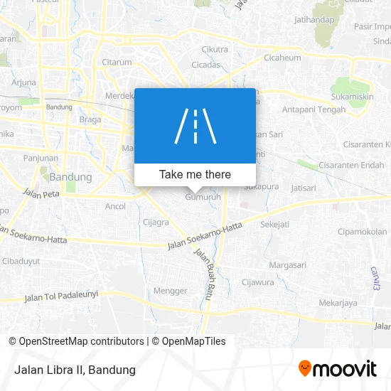 Jalan Libra II map