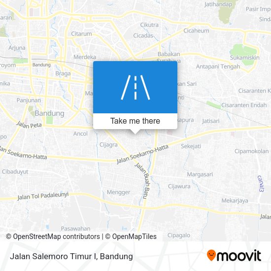 Jalan Salemoro Timur I map
