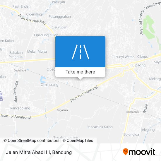 Jalan Mitra Abadi III map