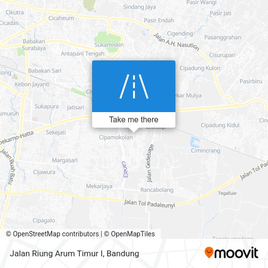 Jalan Riung Arum Timur I map