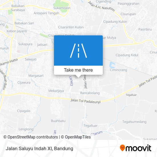 Jalan Saluyu Indah XI map