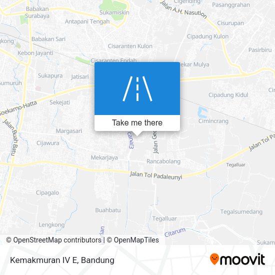 Kemakmuran IV E map