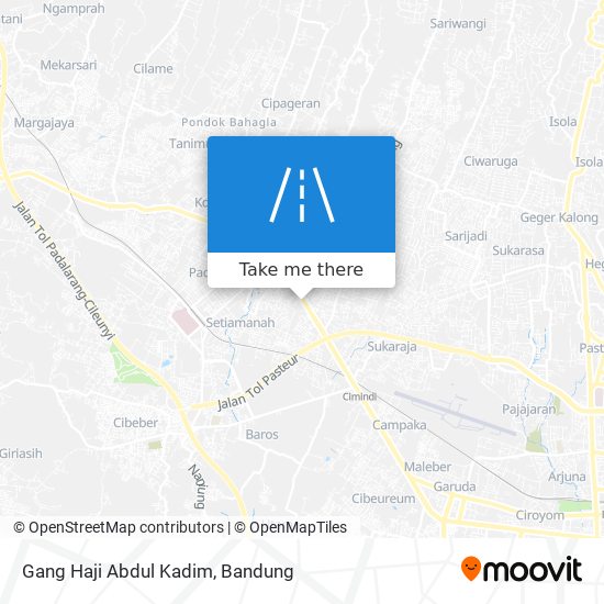 Gang Haji Abdul Kadim map