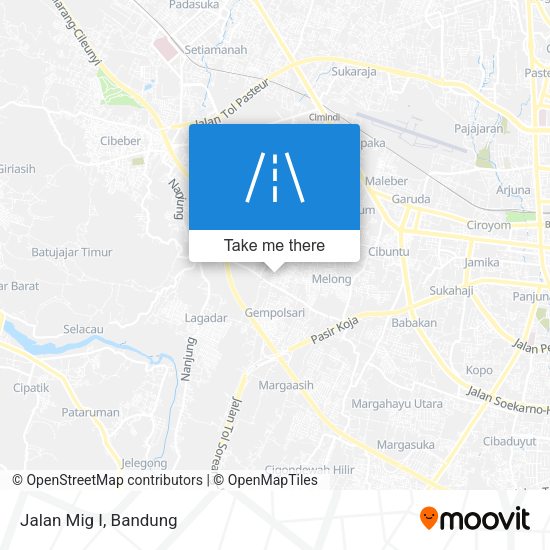 Jalan Mig I map