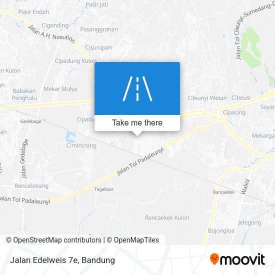 Jalan Edelweis 7e map