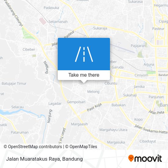 Jalan Muaratakus Raya map
