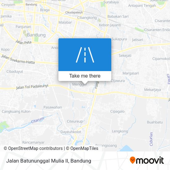 Jalan Batununggal Mulia II map