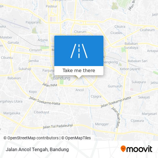 Jalan Ancol Tengah map