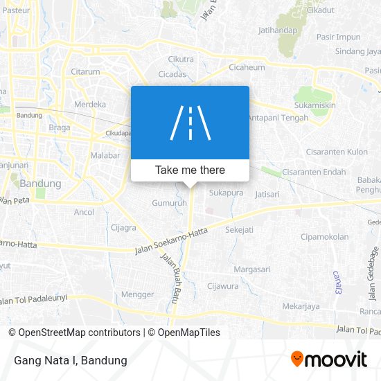 Gang Nata I map