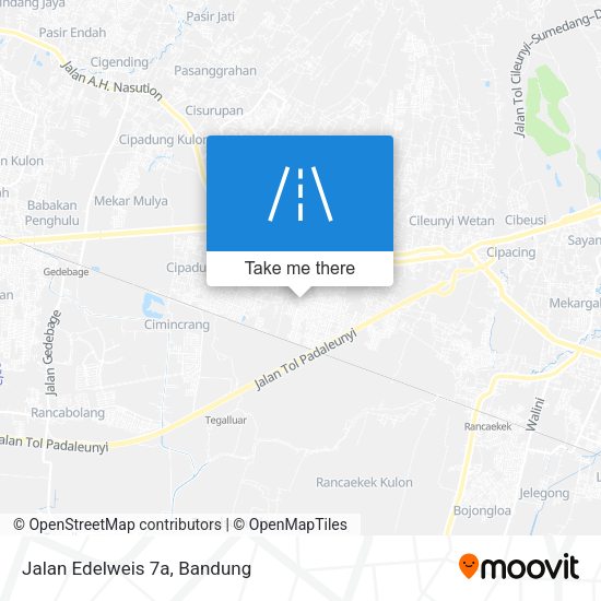 Jalan Edelweis 7a map