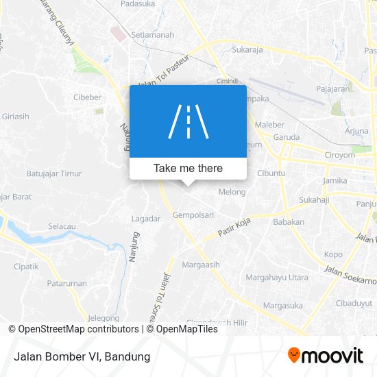 Jalan Bomber VI map