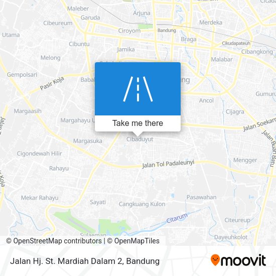 Jalan Hj. St. Mardiah Dalam 2 map
