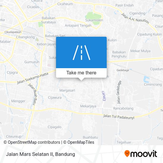 Jalan Mars Selatan II map